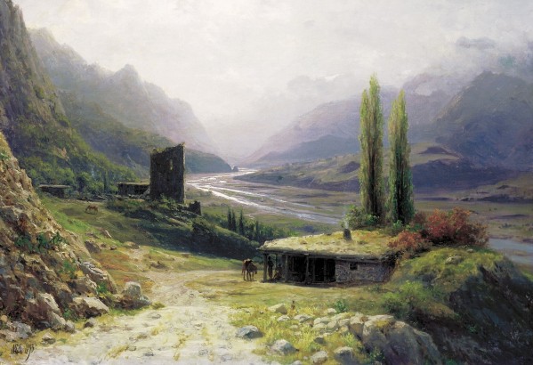 Kavkaz Landscape by Lev Lagorio